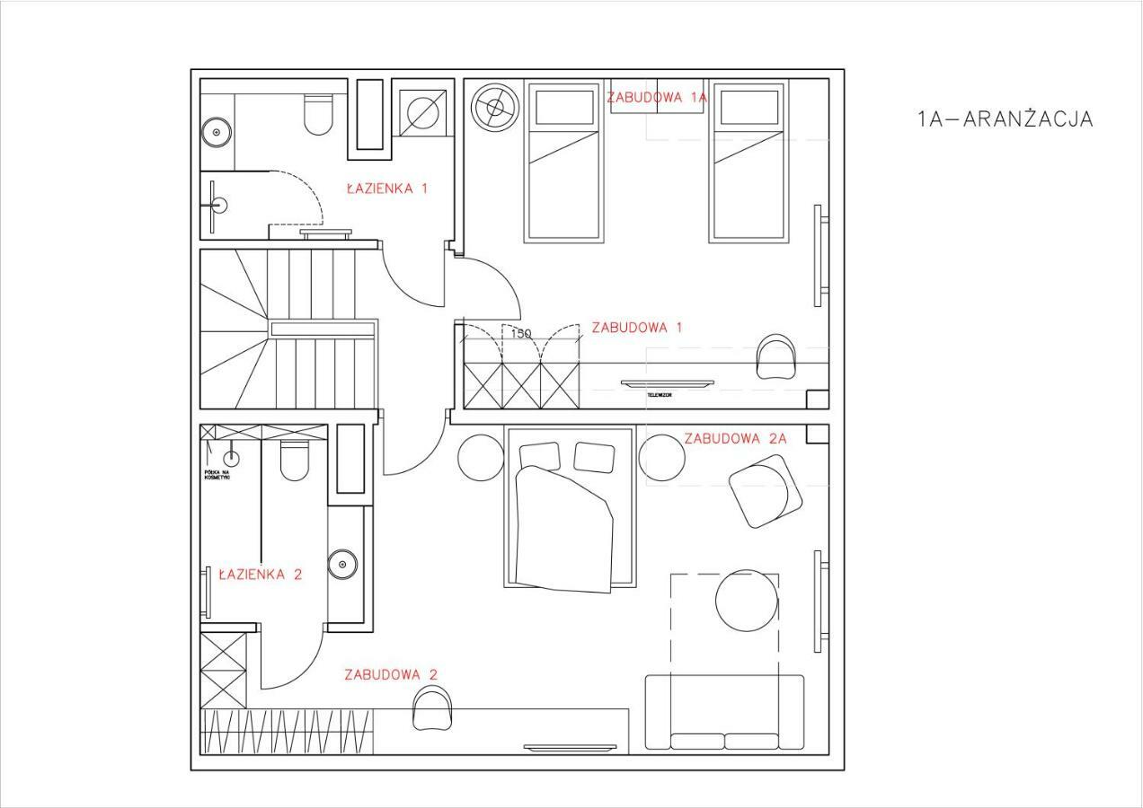 Old Town, Kazimierz, Large Luxurious, 2 Bedroom 2 Bathroom, Airco 크라쿠프 외부 사진